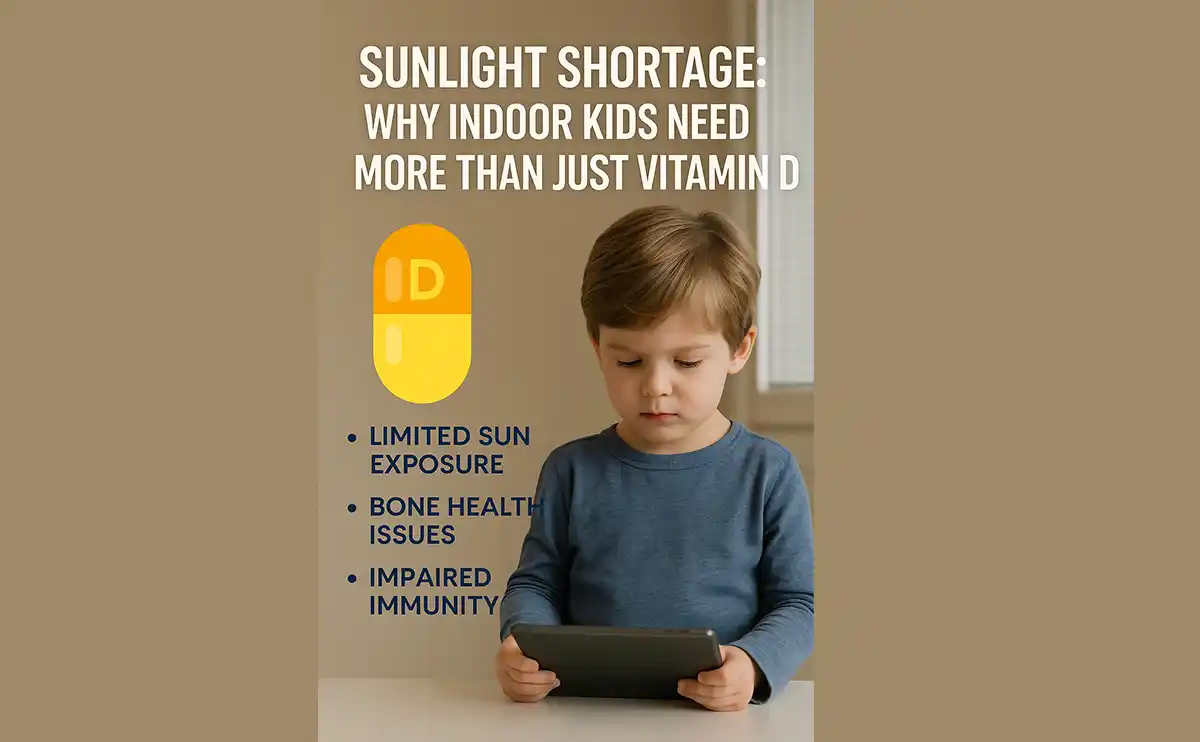 Sunlight Shortage – Why Indoor Kids Need More Than Just Vitamin D